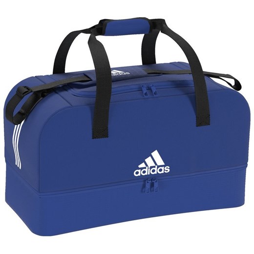 Torba sportowa adidas TIRO  niebieska na ramię treningowa średnia  Adidas uniwersalny okazja kajasport.pl 