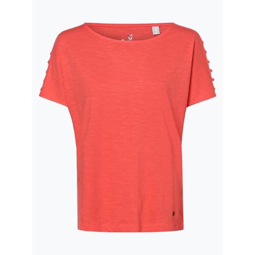 Esprit Casual - T-shirt damski, czerwony  Esprit XL vangraaf