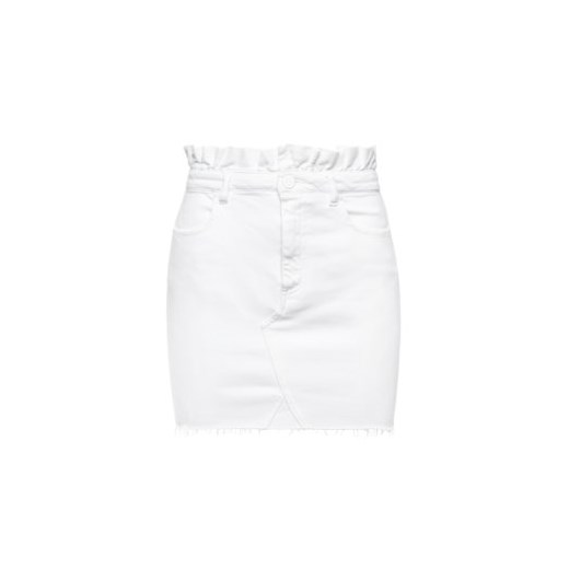 Spódnica biała Pinko z jeansu 
