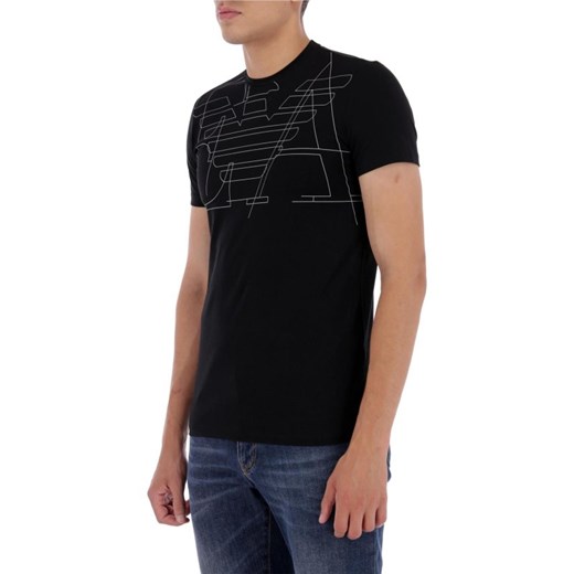Emporio Armani t-shirt męski czarny 