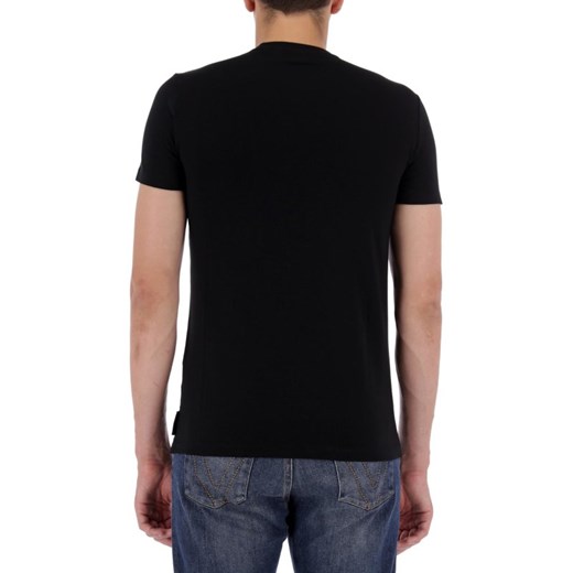 T-shirt męski Emporio Armani młodzieżowy czarny 