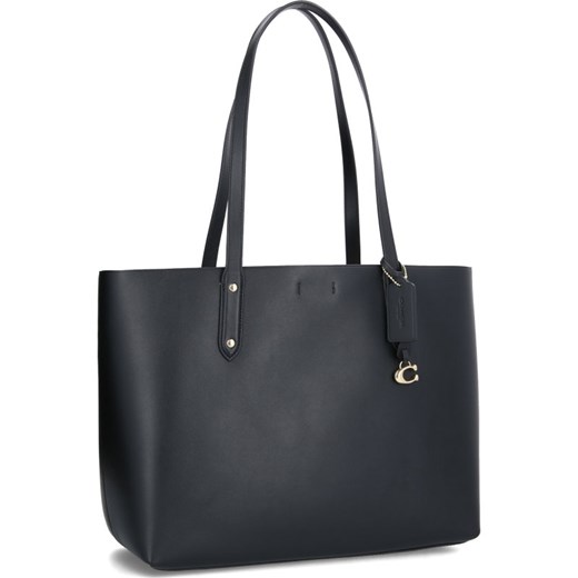 Shopper bag Coach na ramię skórzana elegancka 