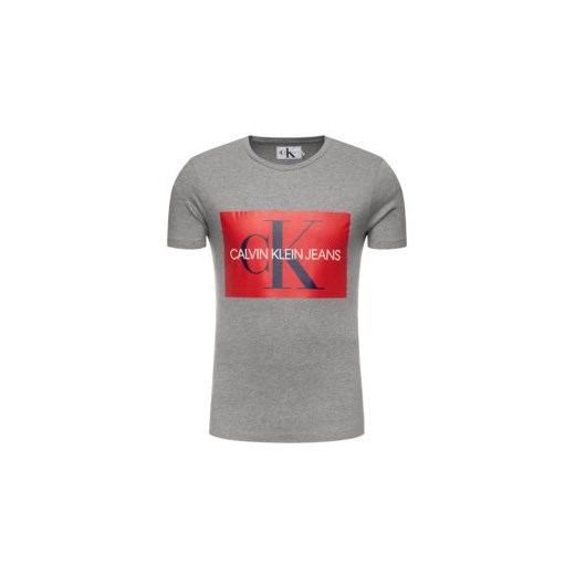 T-shirt męski Calvin Klein z krótkimi rękawami w stylu młodzieżowym 