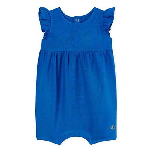 Odzież dla niemowląt Petit Bateau bez wzorów niebieska 
