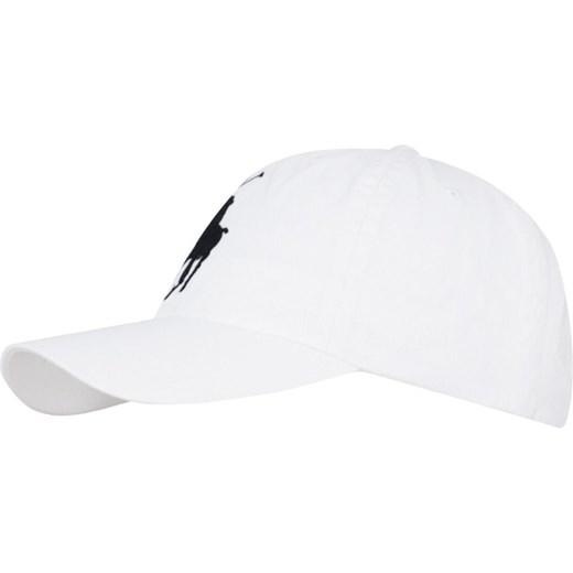 Biała czapka z daszkiem męska Polo Ralph Lauren 
