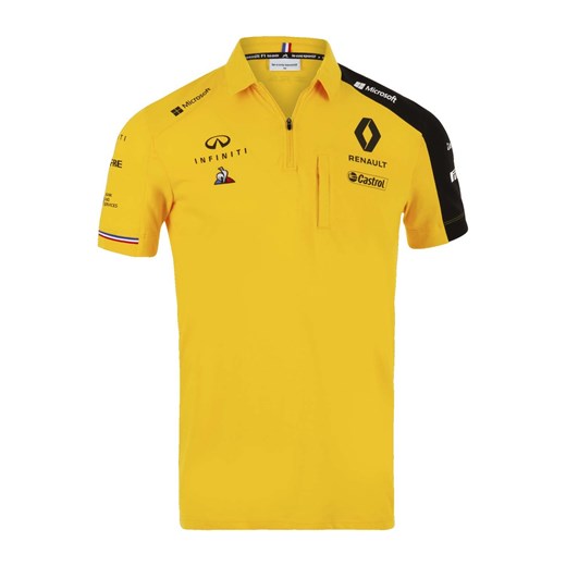 Żółta koszulka sportowa Renault F1 