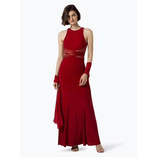 Luxuar Fashion - Damska sukienka wieczorowa, czerwony Luxuar Fashion  38 vangraaf