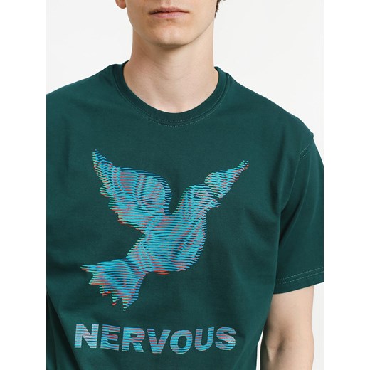 T-shirt męski Nervous bawełniany z krótkim rękawem 