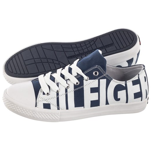 Trampki Tommy Hilfiger Low Cut Lace-Up Sneaker T3B4-30274-0618 X007 Blue/White (TH45-b)  Tommy Hilfiger 39 ButSklep.pl
