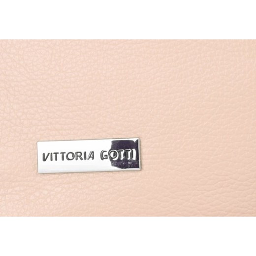Shopper bag Vittoria Gotti mieszcząca a8 matowa 