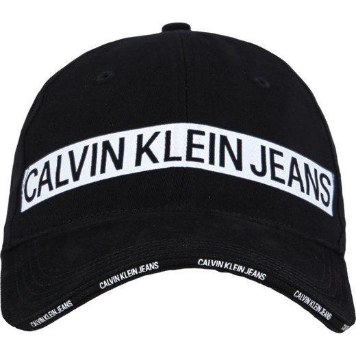 Czapka z daszkiem męska czarna Calvin Klein 