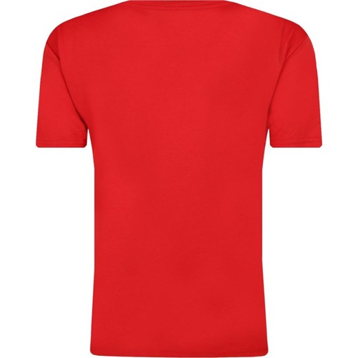 T-shirt chłopięce czerwony Polo Ralph Lauren z krótkim rękawem 