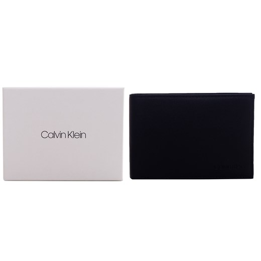 CALVIN KLEIN PORTFEL MĘSKI SMOOTH 5CC COIN BLACK Calvin Klein   messimo