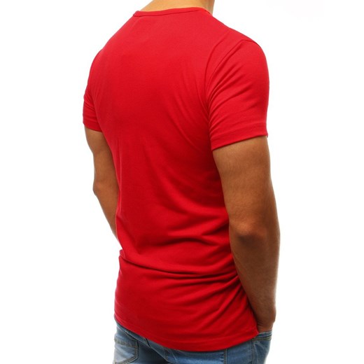 T-shirt męski Dstreet jesienny z krótkim rękawem z nadrukami 