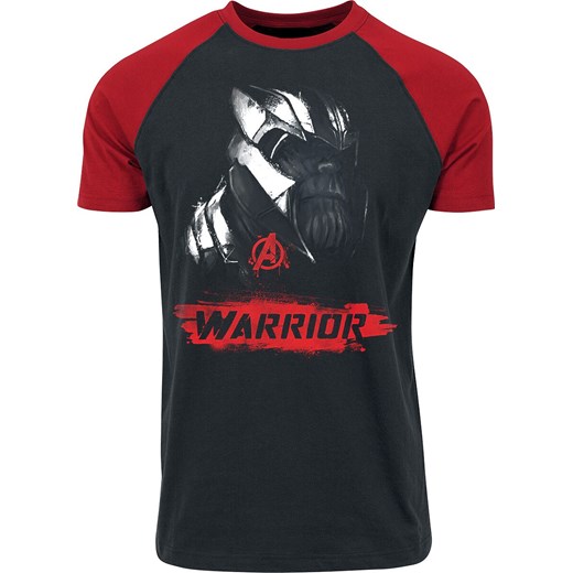 Avengers - Warrior - T-Shirt - Mężczyźni - czarny/czerwony  Avengers XXL EMP