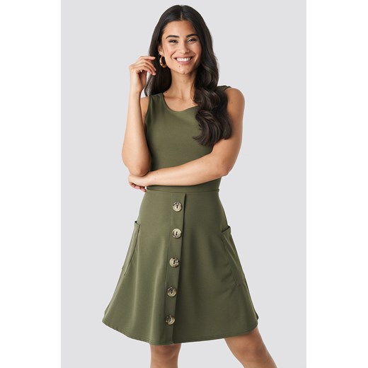Sisters Point Gerd Dress - Green  Sister'S Point S NA-KD