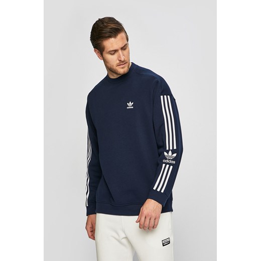 Bluza sportowa Adidas Originals w paski bawełniana 