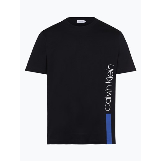 Calvin Klein - T-shirt męski, niebieski  Calvin Klein M vangraaf