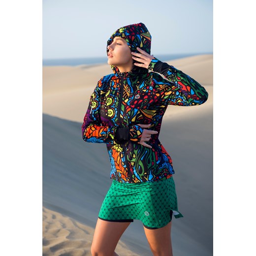 Kurtka sportowa Nessi Sportswear w abstrakcyjne wzory letnia 