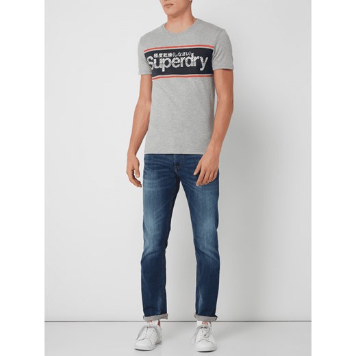 Superdry t-shirt męski bawełniany z krótkimi rękawami 