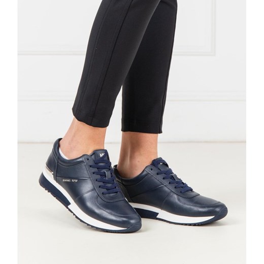Buty sportowe damskie Michael Kors na płaskiej podeszwie sznurowane 