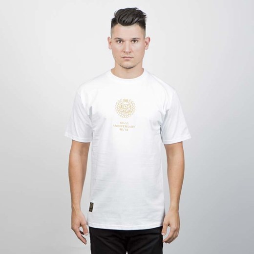 Mass DNM koszulka Golden Crown T-shirt white - 20TH ANNIVERSARY  Mass Denim XL 4elementy