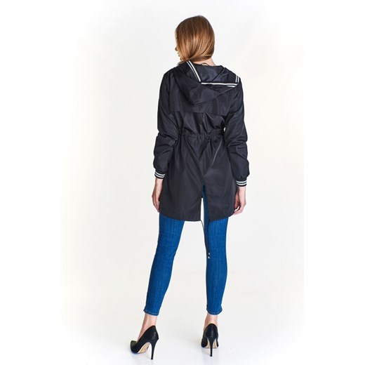 Lekka parka z ozdobnymi wstawkami Norbi 2 ptakmoda.com