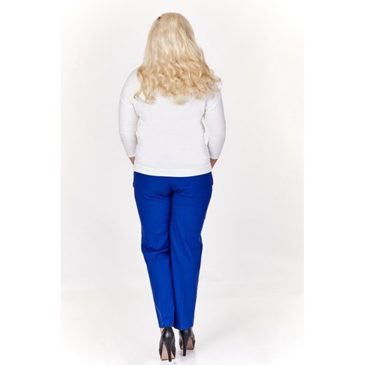 Spodnie damskie niebieskie Fokus 