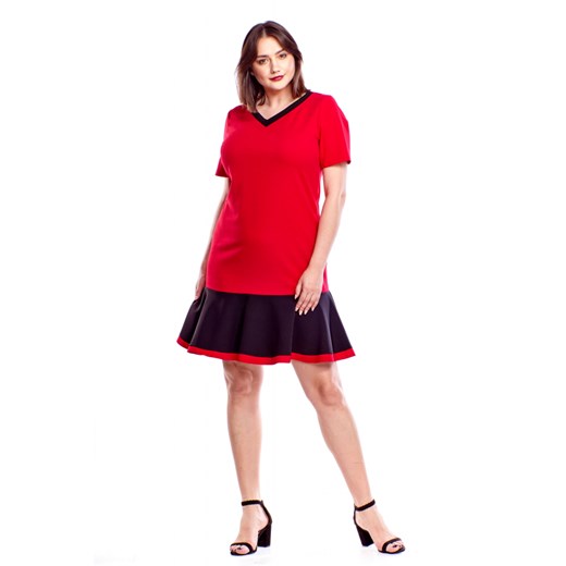 Sukienka czerwona Wesley mini 