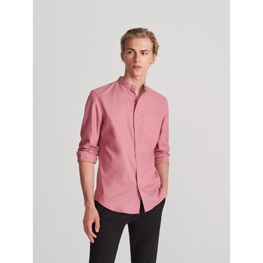 Reserved - Koszula z bawełny organicznej - Różowy  Reserved XL 