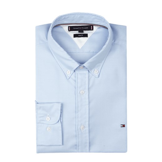 Koszula casualowa o kroju slim fit z tkanym wzorem Tommy Hilfiger  XL Peek&Cloppenburg 