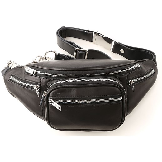 Alexander Wang Torba na Ramię dla Kobiet, czarny, Lamb Nappa Leather, 2019 Alexander Wang One Size RAFFAELLO NETWORK