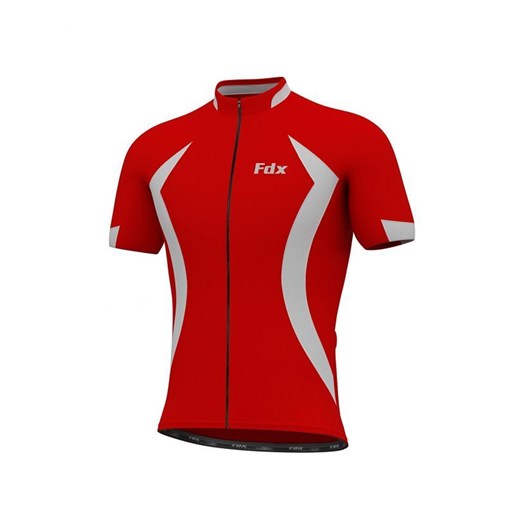 Odzież rowerowa czerwona Fdx z jerseyu 