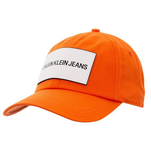 Pomarańczowy czapka z daszkiem męska Calvin Klein 