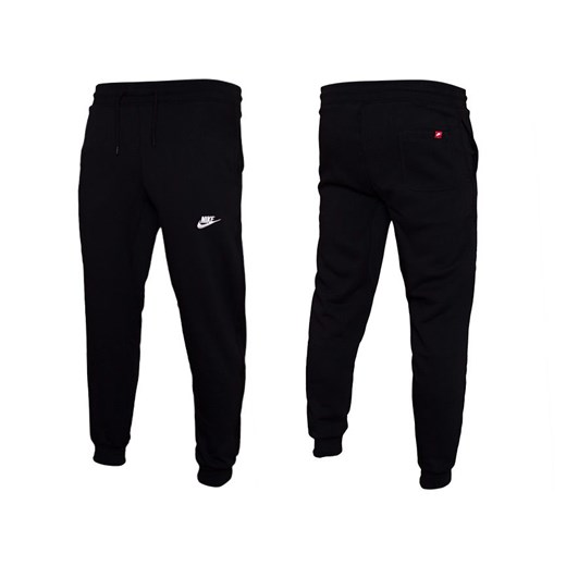 Spodnie sportowe czarne Nike dresowe 