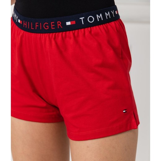 Piżama Tommy Hilfiger z napisami czerwona sportowa 