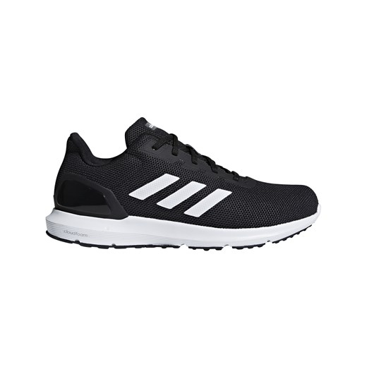 Adidas buty sportowe damskie do biegania czarne sznurowane bez wzorów1 
