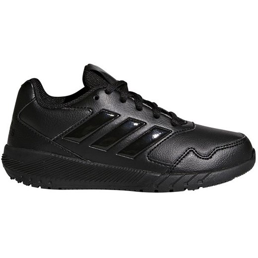 Buty sportowe dziecięce Adidas bez wzorów wiązane 