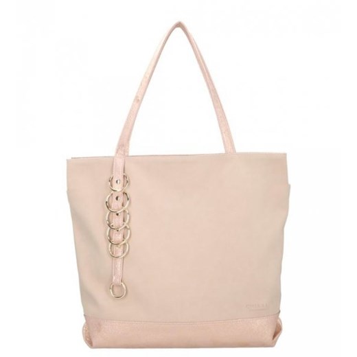 Shopper bag różowa Chiara Design na ramię 