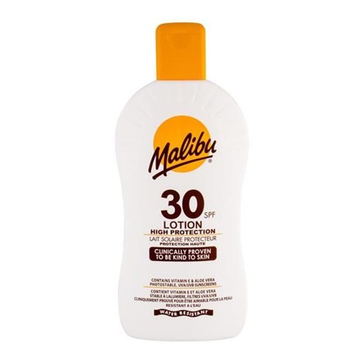 Malibu Lotion SPF30  Preparat do opalania ciała U 400 ml Malibu   perfumeriawarszawa.pl