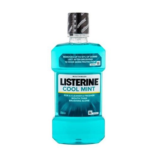 Listerine Mouthwash Cool Mint  Płyn do płukania ust U 500 ml Listerine   perfumeriawarszawa.pl