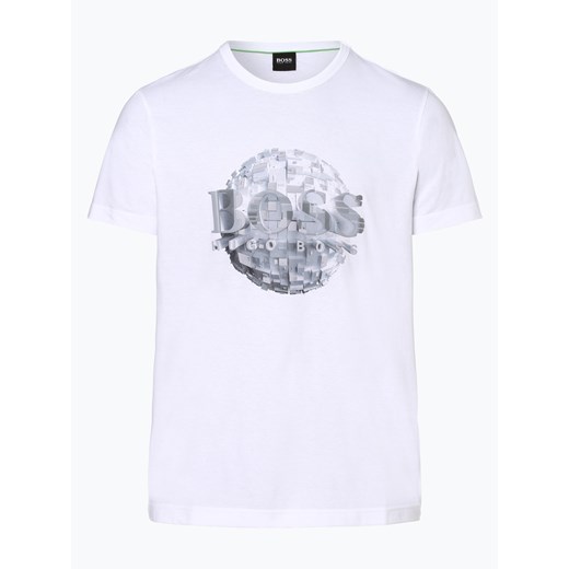 BOSS Athleisure - T-shirt męski – Tee4, biały Boss Athleisure  M vangraaf