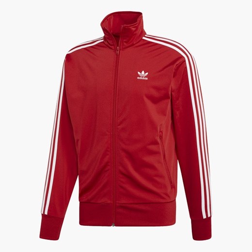 Bluza sportowa czerwona Adidas Originals w paski 
