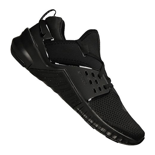 Buty sportowe męskie czarne Nike z tkaniny sznurowane na jesień 