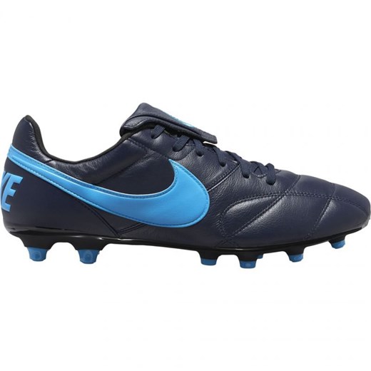 Buty sportowe męskie Nike niebieskie sznurowane 