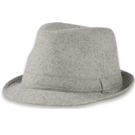 Tibor - kapelusz czapki-co szary delikatne
