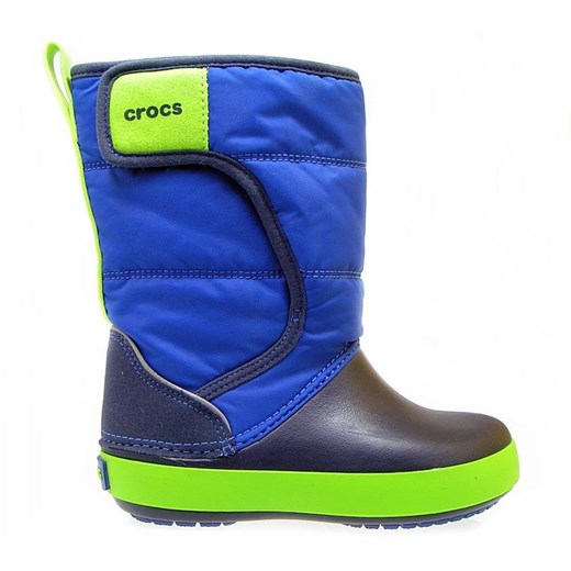CROCS-Niebieskie Śniegowce 204660-4HD  Crocs 32/33  Me Too  wyprzedaż 