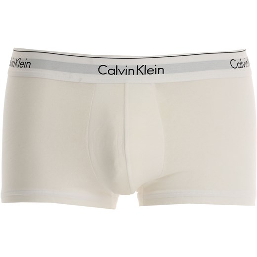 Calvin Klein Bokserki Obcisłe dla Mężczyzn, Bokserki, 2, biały, Bawełna, 2019, L M S XL  Calvin Klein S RAFFAELLO NETWORK