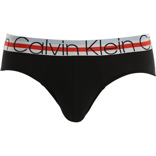 Calvin Klein Slipy dla Mężczyzn, 3 Pack, czarny, Bawełna, 2019, L M S XL  Calvin Klein M RAFFAELLO NETWORK