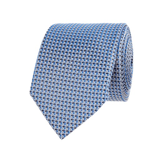 Krawat z jedwabiu z tkanym wzorem Olymp  One Size Peek&Cloppenburg 